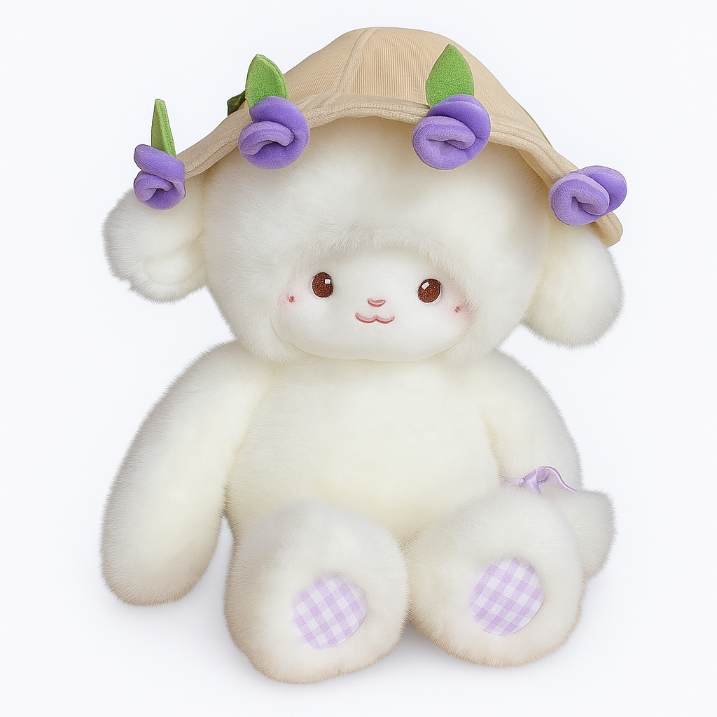 Kwiatowa Owca™ – Urocza pluszowa laleczka